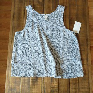 Frenchi Double Layer Tank Blouse Medium